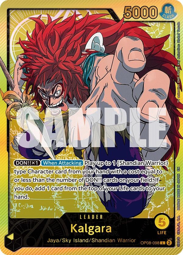 Image for Kalgara (SP) (OP08-098) (Extra Booster: Anime 25th Collection) (EB-02) - One Piece Card Game