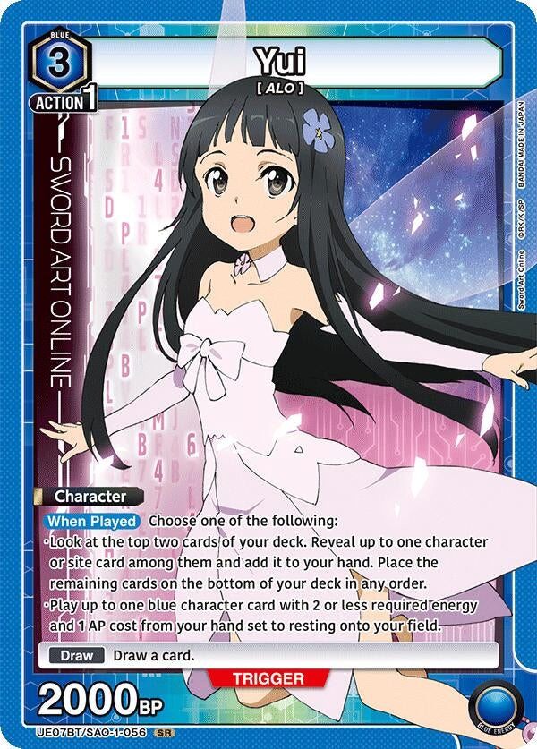 Image for Yui (056) (UE07BT/SAO-1-056) (UE07BT: Sword Art Online) (UE07BT) - Union Arena