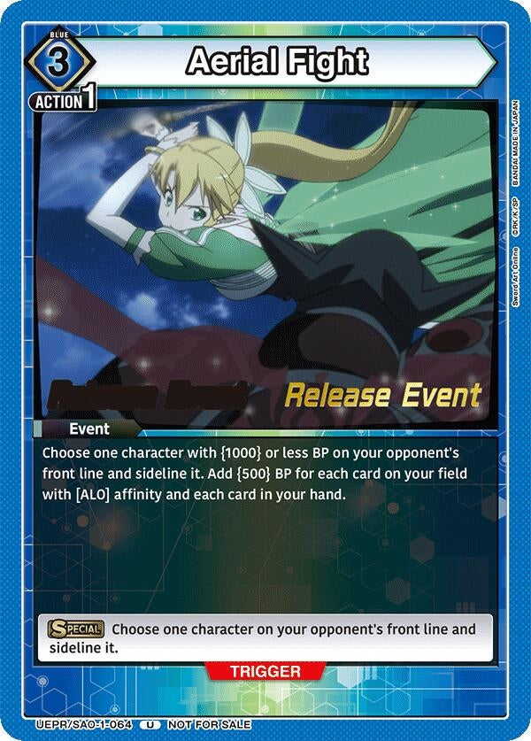 Image for Aerial Fight (UEPR/SAO-1-064) (UE07BT: Sword Art Online Release Event Cards) (UE07BT_RE) - Union Arena