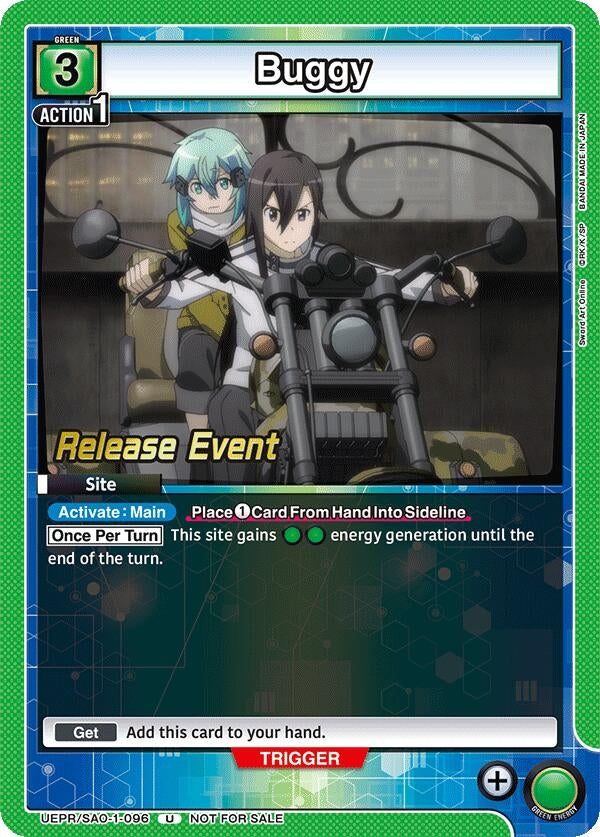 Image for Buggy (UEPR/SAO-1-096) (UE07BT: Sword Art Online Release Event Cards) (UE07BT_RE) - Union Arena