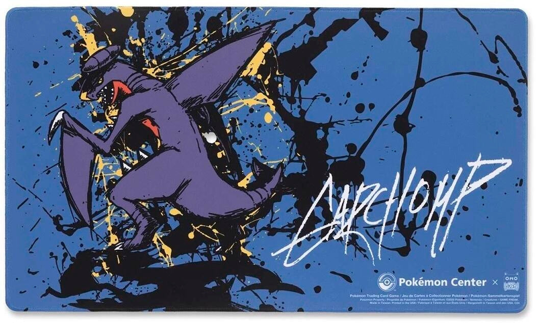 Image for Pokemon TCG: Pokémon Center × OMOCAT - Garchomp Playmat - Playmats