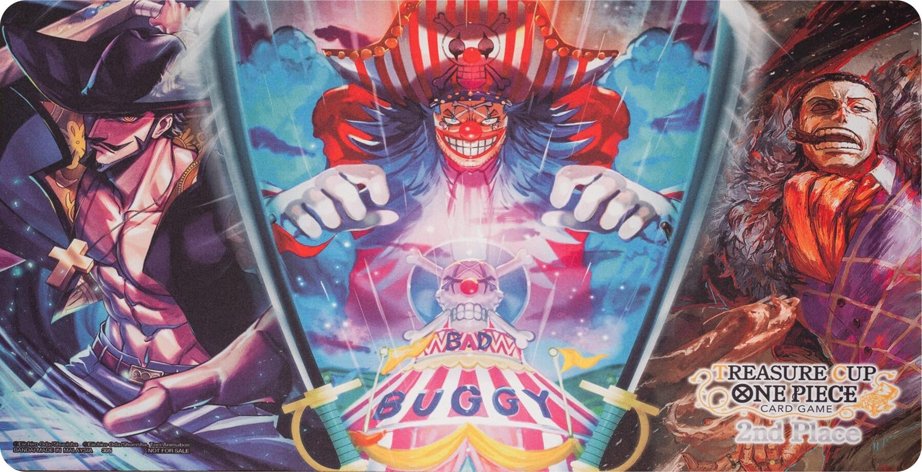 Image for One Piece Card Game: Treasure Cup 2025 2nd Place Playmat - Playmats