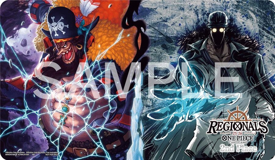 Image for One Piece Card Game: 2025 Regional 2nd Place Playmat - Playmats