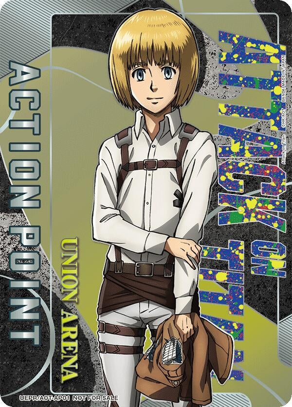 Image for Action Point Card (AP01) (Attack on Titan) (UEPR/AOT-AP01) (Union Arena Promotion Cards) (UEPR) - Union Arena