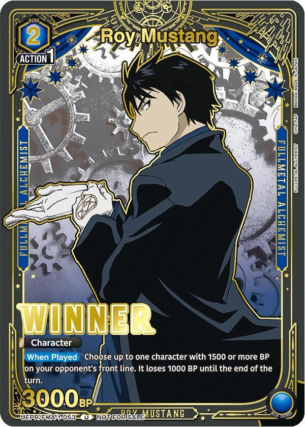 Image for Roy Mustang (Winner) (UEPR/FMA-1-053) (Union Arena Promotion Cards) (UEPR) - Union Arena
