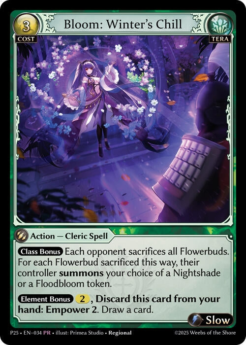 Image for Bloom: Winter's Chill (034) (Promotional Cards) (P) - Grand Archive TCG