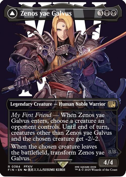 Zenos yae Galvus (Borderless) (384) (FINAL FANTASY) - PokeBox USA