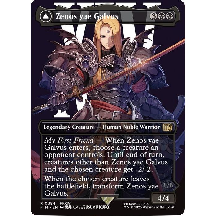 Zenos yae Galvus (Borderless) (384) (FINAL FANTASY) - PokeBox USA