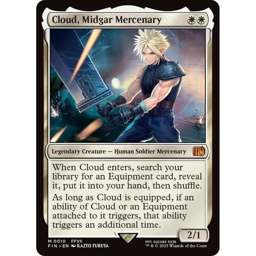 Cloud, Midgar Mercenary (10) (FINAL FANTASY) - PokeBox USA