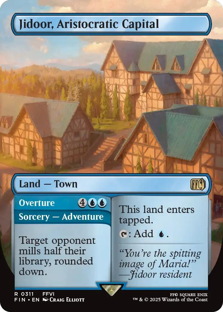 Jidoor, Aristocratic Capital (Borderless) (311) (FINAL FANTASY)