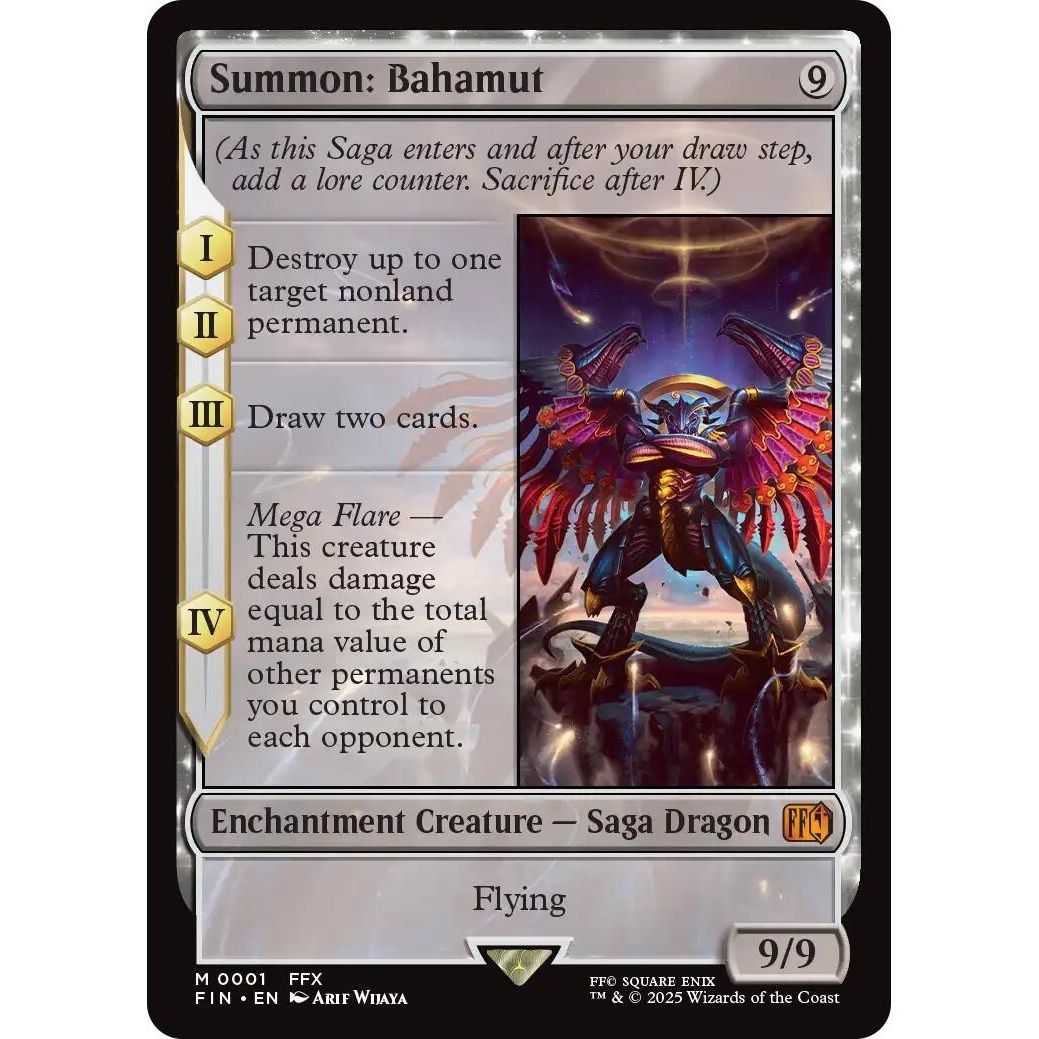 Summon: Bahamut (1) (FINAL FANTASY) - PokeBox USA