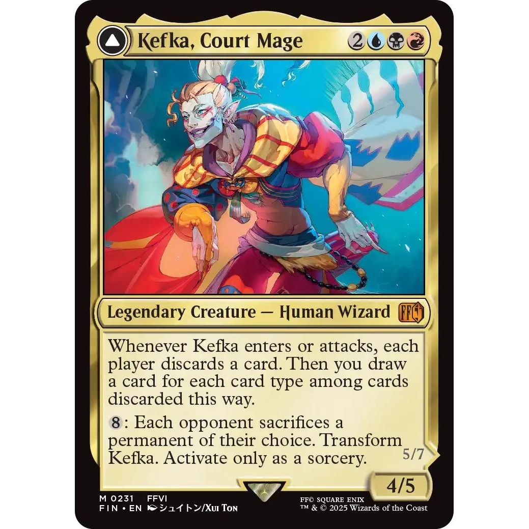 Kefka, Court Mage (231) (FINAL FANTASY) - PokeBox USA