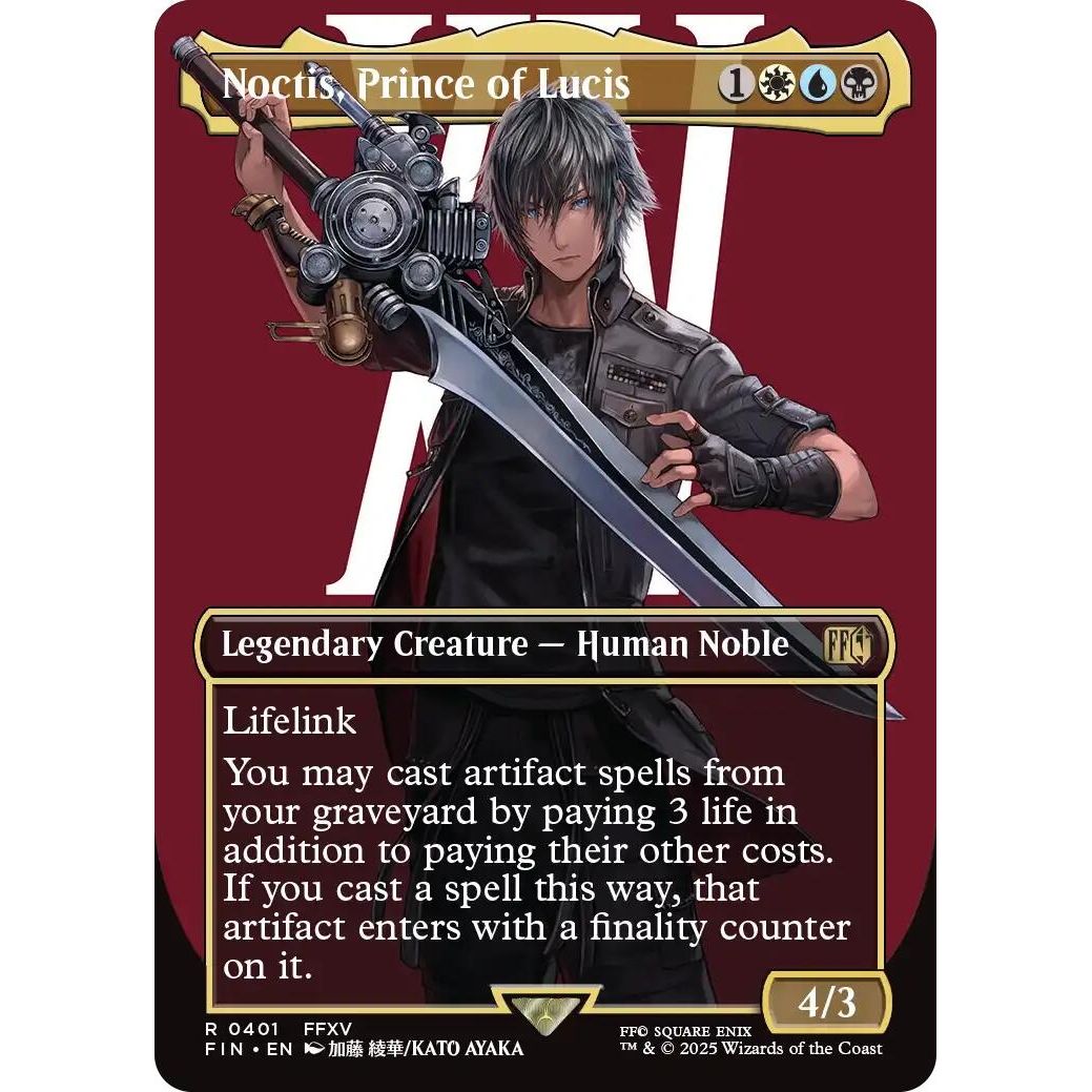 Noctis, Prince of Lucis (Borderless) (401) (FINAL FANTASY) - PokeBox USA