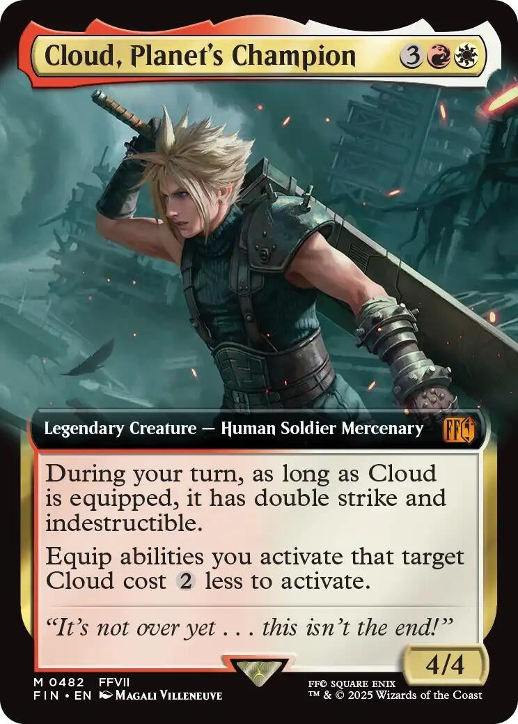 Cloud, Planet's Champion (Extended Art) (482) (FINAL FANTASY)