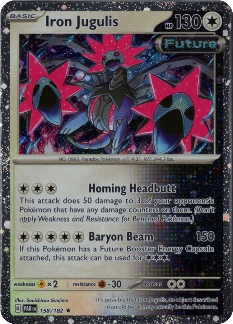 Image for Iron Jugulis - 158/182 (Cosmos Holo) (158/182) (Miscellaneous Cards & Products) (MCAP) - Pokemon