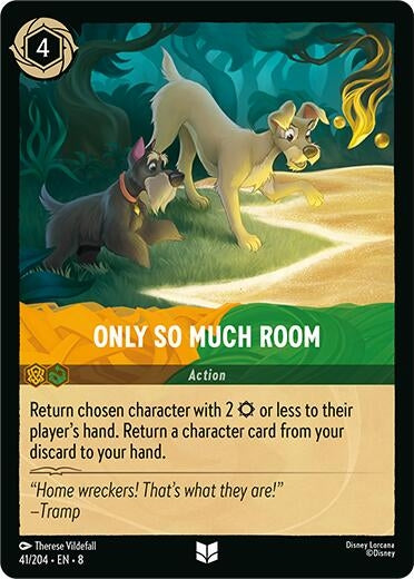 Image for Only So Much Room (41/204) (Reign of Jafar) (8) - Disney Lorcana