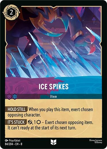 Image for Ice Spikes (84/204) (Reign of Jafar) (8) - Disney Lorcana