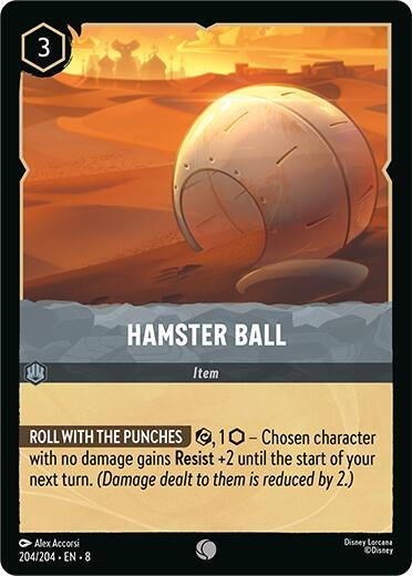 Image for Hamster Ball (204/204) (Reign of Jafar) (8) - Disney Lorcana