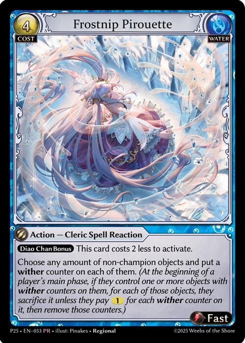 Image for Frostnip Pirouette (053) (Promotional Cards) (P) - Grand Archive TCG