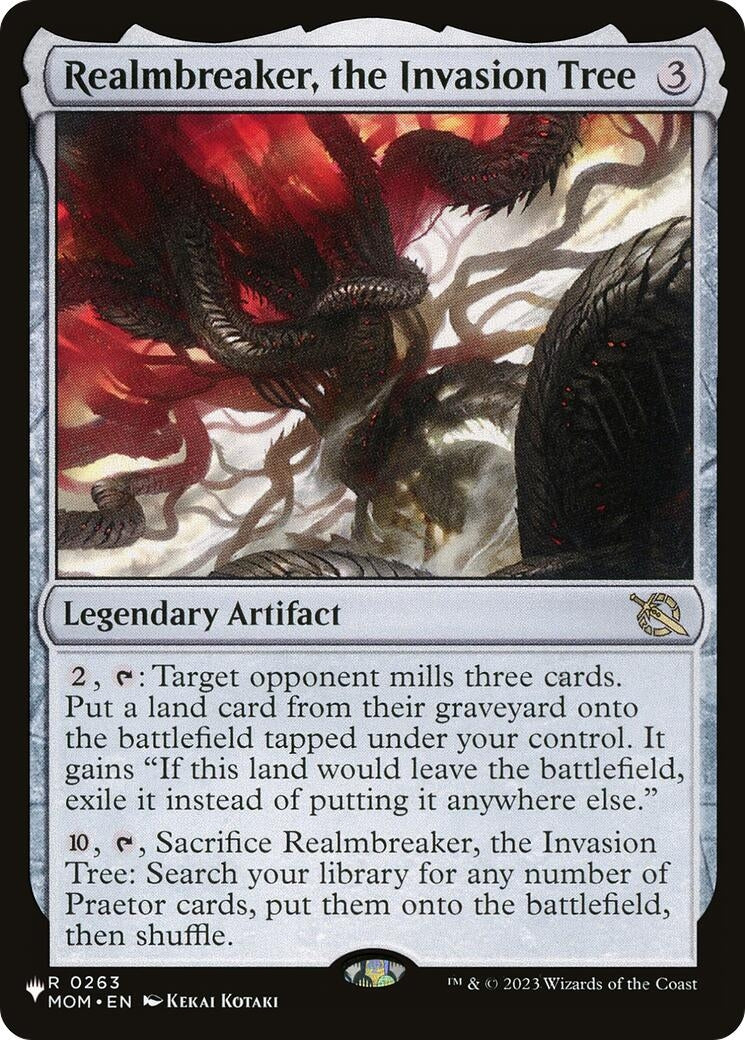 Realmbreaker, the Invasion Tree (263) (The List Reprints)