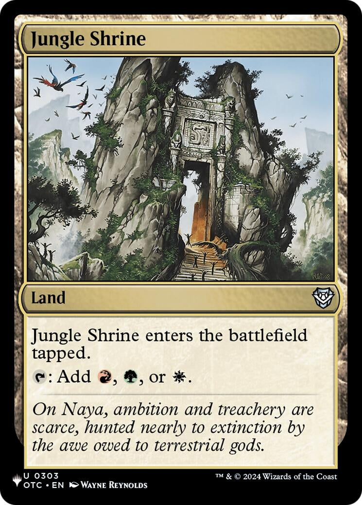 Jungle Shrine (OTC) (303) (The List Reprints)