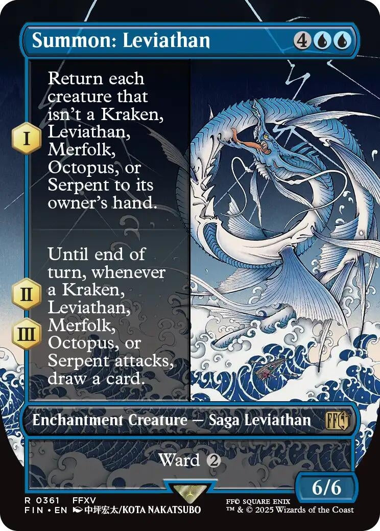 Summon: Leviathan (Borderless) (361) (FINAL FANTASY)