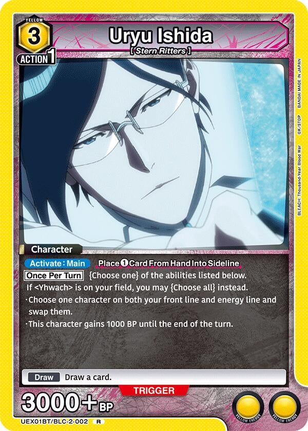 Image for Uryu Ishida (UEX01BT/BLC-2-002) (UEX01BT: BLEACH: Thousand-Year Blood War Vol.2) (UEX01BT) - Union Arena