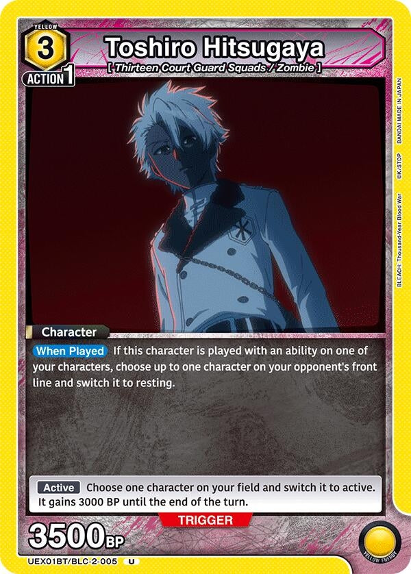 Image for Toshiro Hitsugaya (005) (UEX01BT/BLC-2-005) (UEX01BT: BLEACH: Thousand-Year Blood War Vol.2) (UEX01BT) - Union Arena