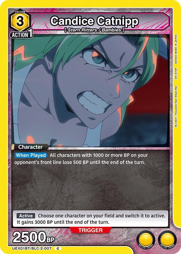 Image for Candice Catnipp (UEX01BT/BLC-2-007) (UEX01BT: BLEACH: Thousand-Year Blood War Vol.2) (UEX01BT) - Union Arena
