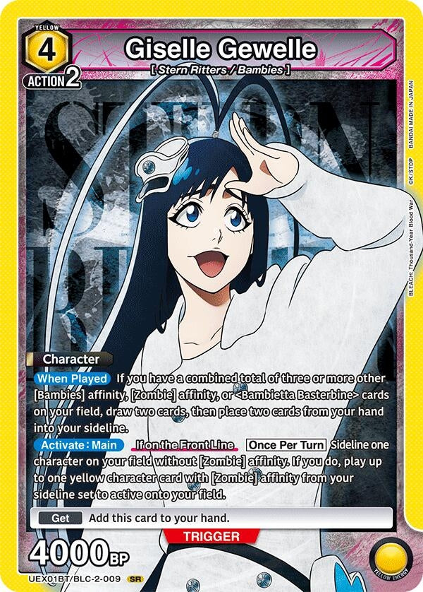 Image for Giselle Gewelle (009) (UEX01BT/BLC-2-009) (UEX01BT: BLEACH: Thousand-Year Blood War Vol.2) (UEX01BT) - Union Arena