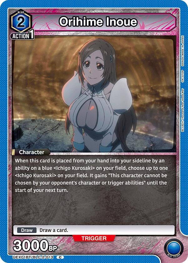 Image for Orihime Inoue (013) (UEX01BT/BLC-2-013) (UEX01BT: BLEACH: Thousand-Year Blood War Vol.2) (UEX01BT) - Union Arena