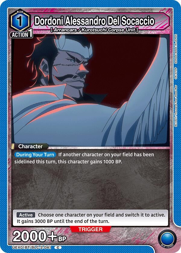 Image for Dordoni Alessandro Del Socaccio (UEX01BT/BLC-2-041) (UEX01BT: BLEACH: Thousand-Year Blood War Vol.2) (UEX01BT) - Union Arena