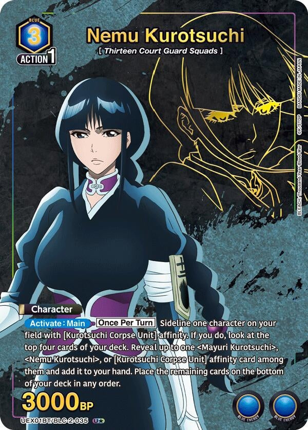 Image for Nemu Kurotsuchi (U*) (UEX01BT/BLC-2-035) (UEX01BT: BLEACH: Thousand-Year Blood War Vol.2) (UEX01BT) - Union Arena