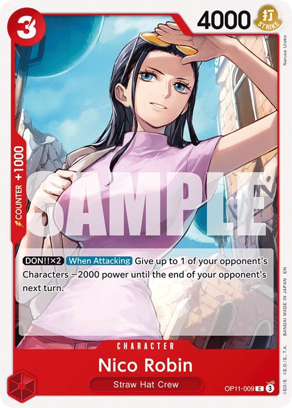 Image for Nico Robin (OP11-009) (A Fist of Divine Speed) (OP11) - One Piece Card Game