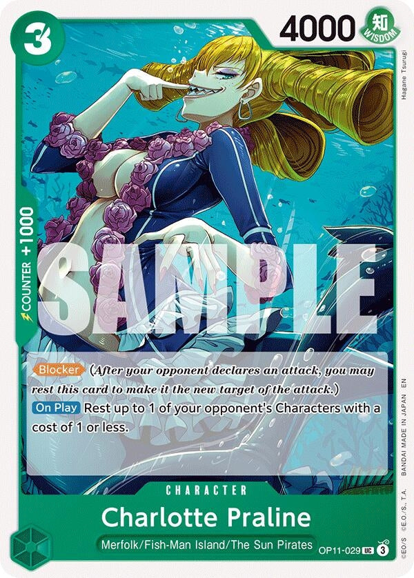 Image for Charlotte Praline (OP11-029) (A Fist of Divine Speed) (OP11) - One Piece Card Game