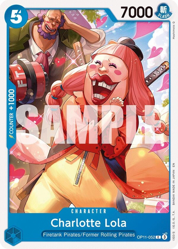 Image for Charlotte Lola (OP11-052) (A Fist of Divine Speed) (OP11) - One Piece Card Game