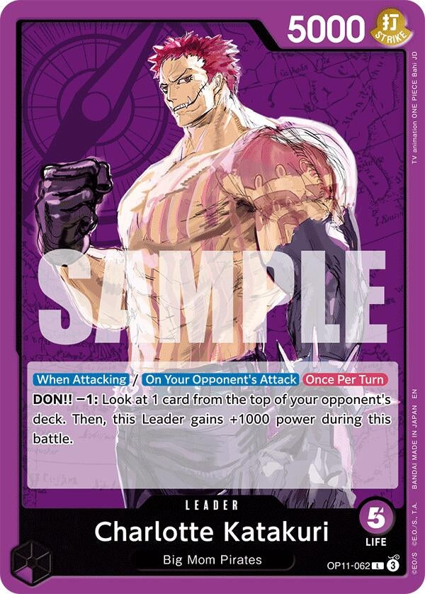 Image for Charlotte Katakuri (062) (OP11-062) (A Fist of Divine Speed) (OP11) - One Piece Card Game