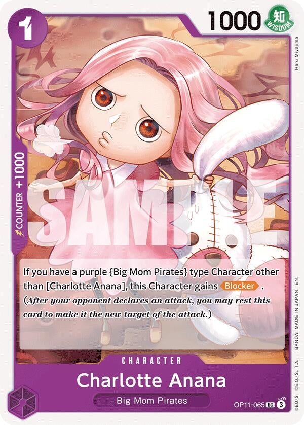 Image for Charlotte Anana (OP11-065) (A Fist of Divine Speed) (OP11) - One Piece Card Game