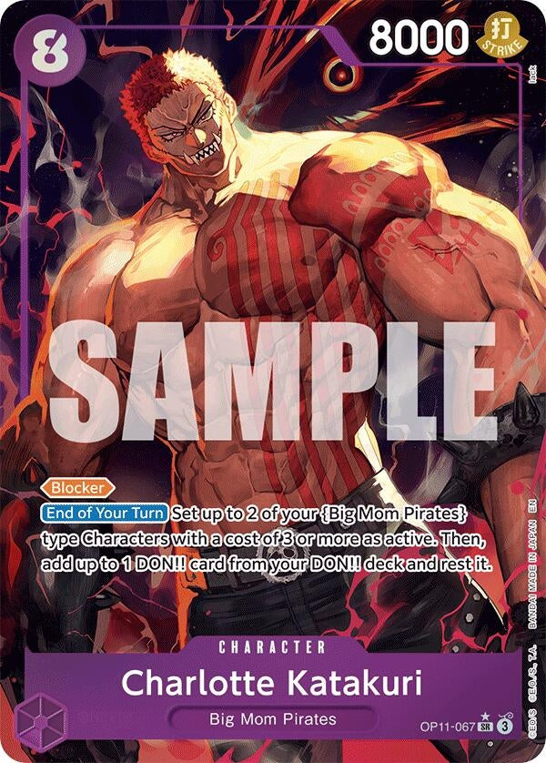 Image for Charlotte Katakuri (067) (Alternate Art) (OP11-067) (A Fist of Divine Speed) (OP11) - One Piece Card Game