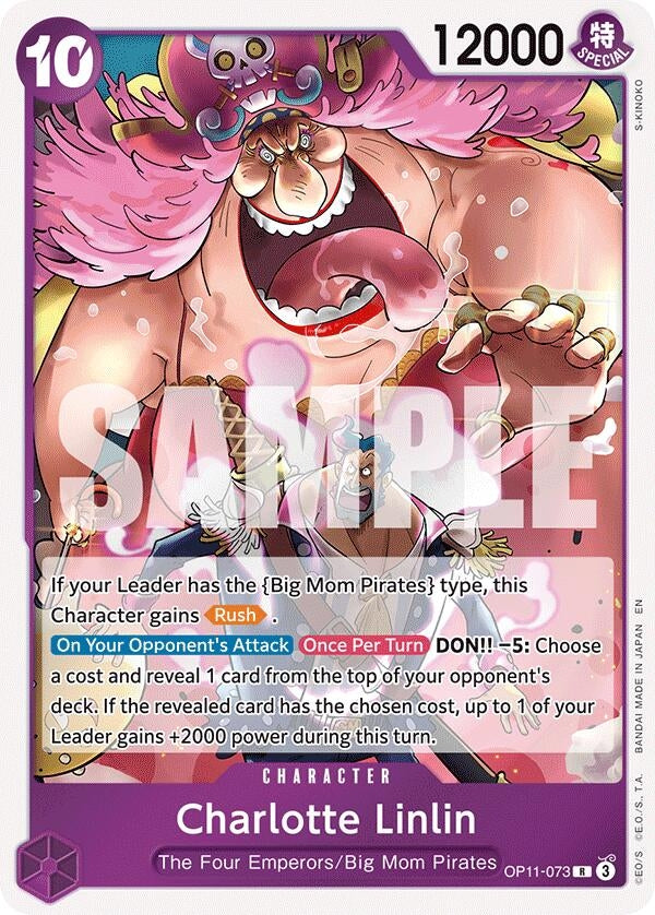 Image for Charlotte Linlin (OP11-073) (A Fist of Divine Speed) (OP11) - One Piece Card Game
