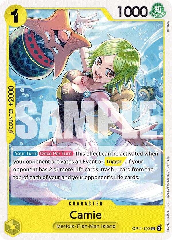 Image for Camie (OP11-102) (A Fist of Divine Speed) (OP11) - One Piece Card Game