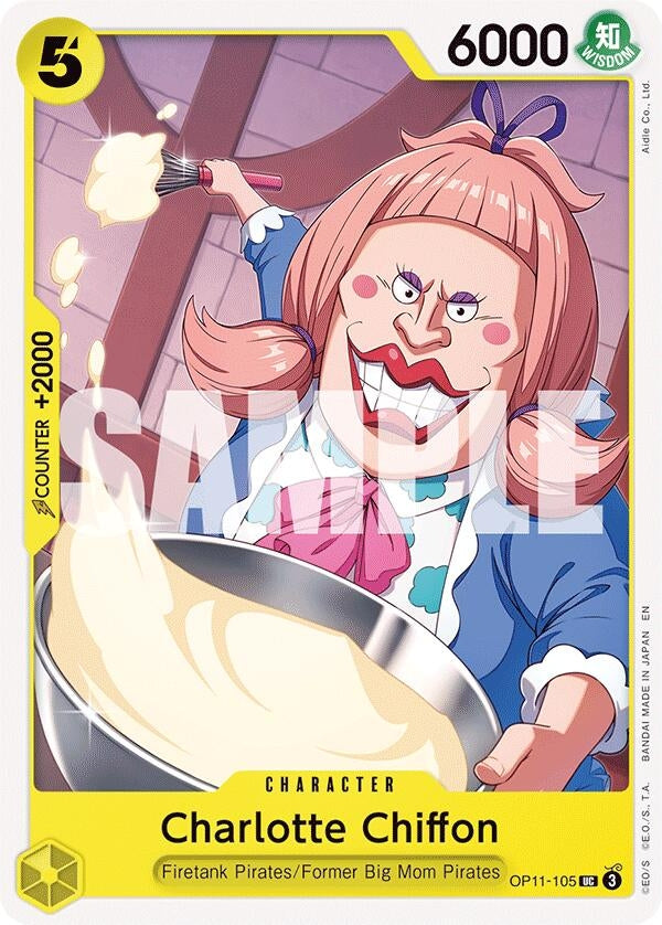 Image for Charlotte Chiffon (OP11-105) (A Fist of Divine Speed) (OP11) - One Piece Card Game