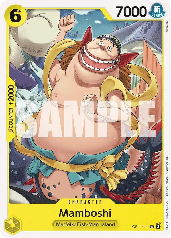 Image for Mamboshi (OP11-111) (A Fist of Divine Speed) (OP11) - One Piece Card Game