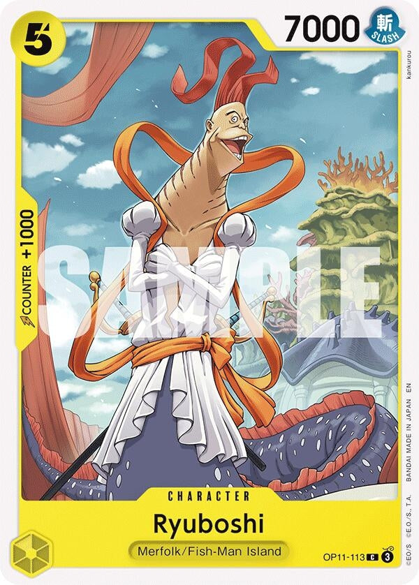 Image for Ryuboshi (OP11-113) (A Fist of Divine Speed) (OP11) - One Piece Card Game