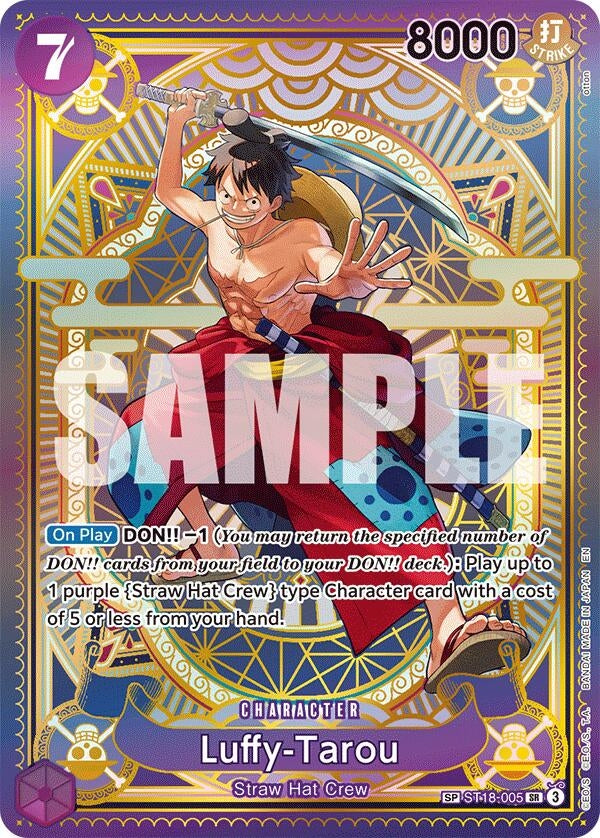 Image for Luffy-Tarou (SP) (ST18-005) (A Fist of Divine Speed) (OP11) - One Piece Card Game