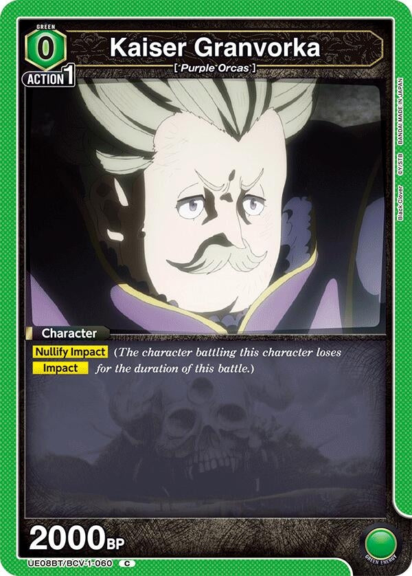 Image for Kaiser Granvorka (UE08BT/BCV-1-060) (UE08BT: Black Clover) (UE08BT) - Union Arena