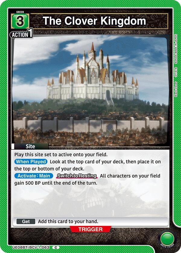 Image for The Clover Kingdom (UE08BT/BCV-1-063) (UE08BT: Black Clover) (UE08BT) - Union Arena