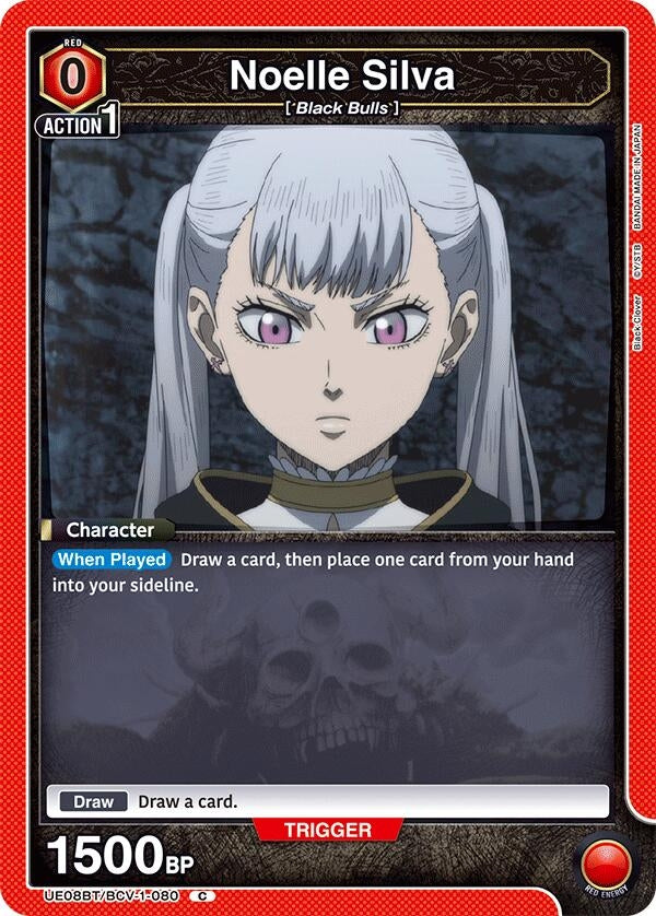 Image for Noelle Silva (080) (UE08BT/BCV-1-080) (UE08BT: Black Clover) (UE08BT) - Union Arena