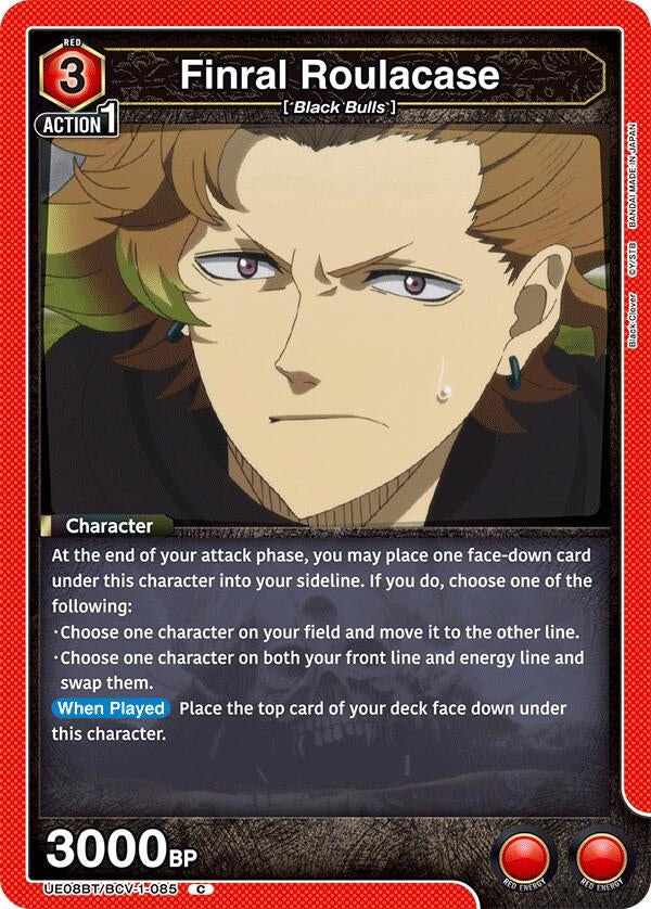 Image for Finral Roulacase (085) (UE08BT/BCV-1-085) (UE08BT: Black Clover) (UE08BT) - Union Arena