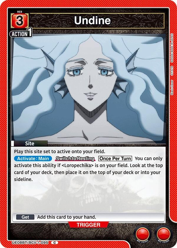 Image for Undine (UE08BT/BCV-1-095) (UE08BT: Black Clover) (UE08BT) - Union Arena